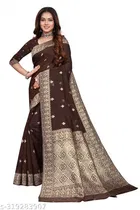 Cotton Zari Woven Saree for Women 