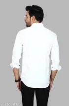 Cotton Blend Full Sleeves Shirt for Men 
