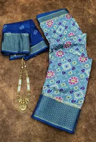 Cotton Printed Saree for Women 