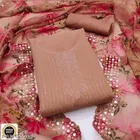Embroidered Unstitched Suit for Women 