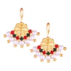 Brass Pearl Ear Cuffs for Women 