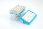 Plastic 2 in 1 Soap Roller Dispenser (Blue)