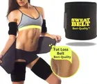 Professional Sweat Slim Belt for Weight Loss (Black)