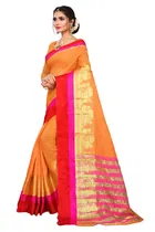 Cotton Embellished Saree for Women 