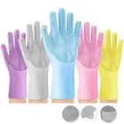 Silicone Dish Washing Gloves (Assorted, Pack of 1)