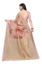 माराबाउट आर्ट सिल्क प्रिंटेड साड़ी 