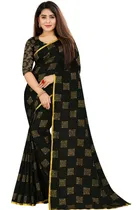 Chiffon Embroidered Saree for Women 