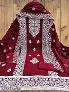Embroidered Lucknowi Floral Sewing & Embroidery 