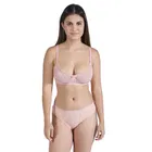 Proleaf Spun Snicker Non Padded Lingerie set for women, Light Pink, Pack of 1 (30 A)