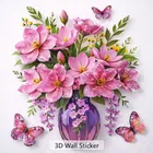 Fancy 3D Floral Wall Sticker 
