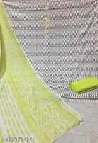 Cotton Printed Unstitched Dress Material for Women 