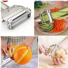 Stainless Steel Vegetable Peeler (Silver)