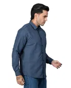 Poly Cotton Full Sleeves Printed Shirt for Men 