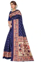 Art Silk Kalamkari Saree for Women 