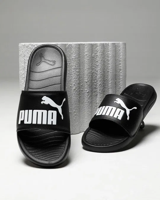 Sliders for Men (Black, 9)