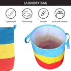 RAJ BAG 45 L Multi Color Non-Woven Laundry Bag, Assorted color, Pack of 2
