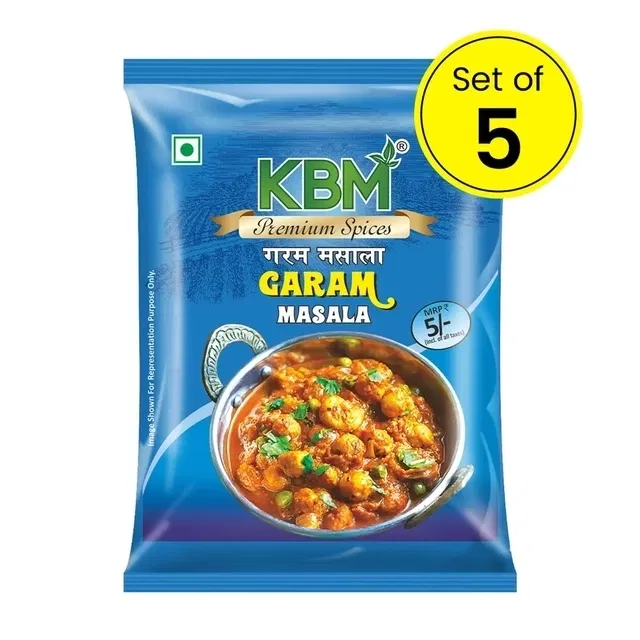KBM प्रीमिय मगरम मसाला 7 g (पैक ऑफ़ 5)