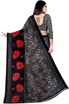 Georgette Printed Saree for Women 