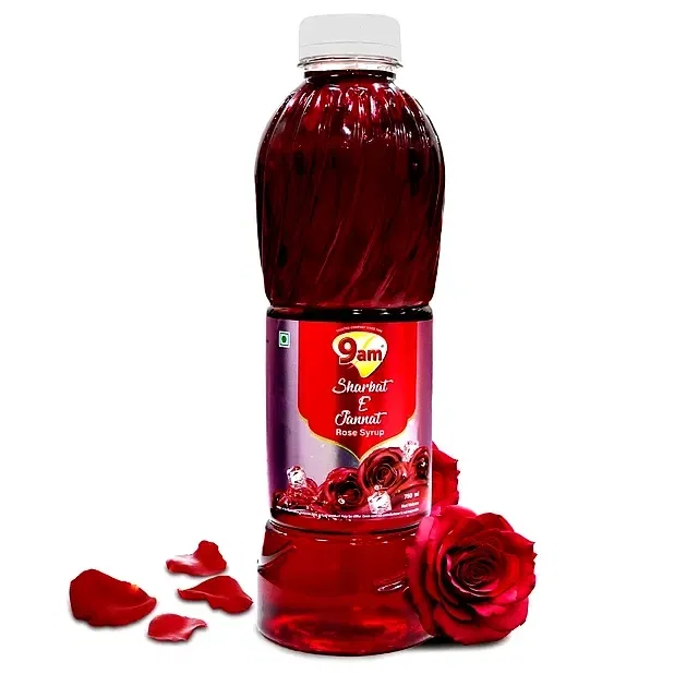 9 Am शरबत-इ-जन्नत रोज 750 Ml