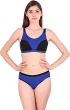 Cotton Blend Lingerie Set for Women 