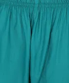 Rayon Solid Trousers for Women 