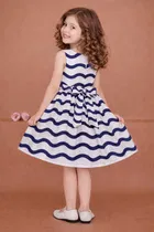 Printed Party Wear Dress for Girls 