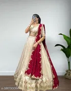 Embroidered Lehenga Choli for Women 
