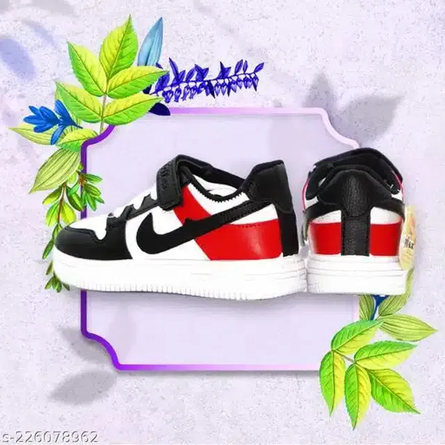 Sneakers for Kids (Black, 5.5-6 Years)