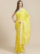 New Fancy Cotton Silk Festive Sarees 