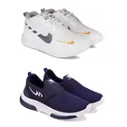 Sports Shoes for Men, Multicolor, Pack of 2 