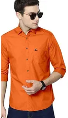 Casual Men's Solid Shirt 
