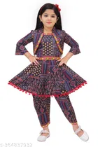 Cotton Blend Clothing Set for Girls 