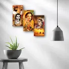 MDF 3 Pcs Designer Wall Painting for Home & Office 