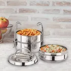 JENSONS Steel 3 Container Lunch Box 