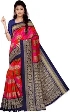 Mysore Silk Printed Saree for Women 