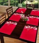 PVC Printed Dining Table Placemats 