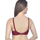 Cotton Blend Solid Non Padded Feeding Bra for Women 