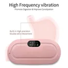 Vibration Heating Pad for Period Cramps Portable Back Belly with 3 Heat Levels 3 Massage Modes for Women Girl 