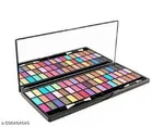 51 Colors Eyeshadow Palette with Brush, Matte & Shimmery Finish, Professional Makeup Kit for Women, Lightweight & Blendable, Includes Mirror, 2 Brushes & Glitter Eyeshadow