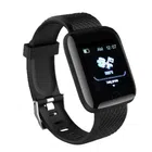 Gug Id116 Smartwatch for Unisex (Black)