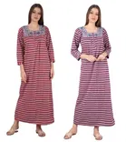 Woolen Hosiery Nighty for Women 