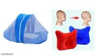 Baby Mosquito Net with 2 Pcs Baby Pillow 