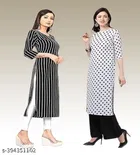 Crepe Kurtis for Women 