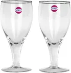 Fancy Water & Wine Glass 