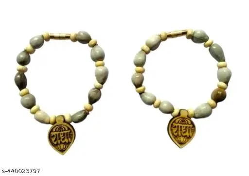 Thakur Ji Vaijanti Mala Locket Combo for Men (Pack of 2)