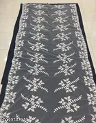 Embroidered Jaipuri Net Dupatta 