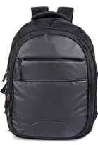 Polyester Backpack for Men (Black)