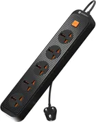 Portronics Power Plate 13 Multi Plug 1500W, 5 Socket Extension Boards  (Black, 2 m)