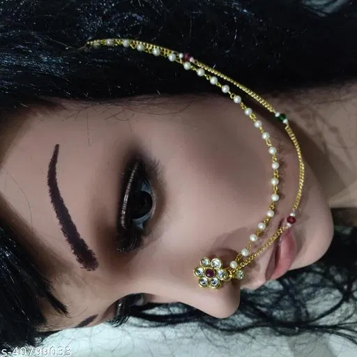 Chic Nose Pins for Women (Multicolor, Free Size)