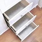 Aluminum Foil Sticker for Home & Kitchen Walls, Silver